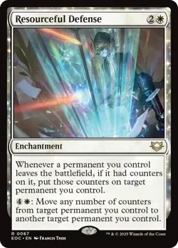 MTG Edge of Eternities Commander - Resourceful Defense - Image 1