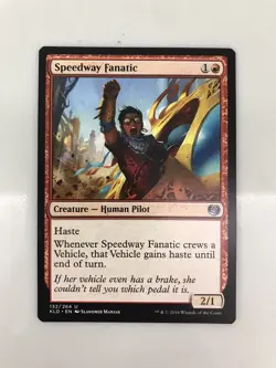 Speedway Fanatic MTG Magic the Gathering Card NM Near Mint KLD - Image 1