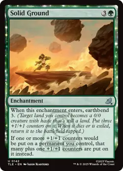Solid Ground [Avatar: The Last Airbender: Eternal-Legal] Foil Near Mint - Image 1