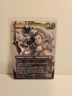 Balthier and Fran #0393 FIN R (Borderless) (Non-Foil) - MTG Final Fantasy - Image 1