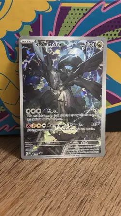 Pokemon TCG Ascended Heroes ETB N’s Zekrom 031 Black Star Promo NM - Image 1