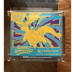 Pokemon Center Mega Evolution Ascended Heroes Elite Trainer Box w/ Acrylic - Image 1