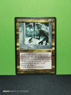 Diabolic Vision / Teuflische Vision - MTG Magic - Image 1