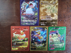 5 gold evolutions snorlax promo Holo Full Art Pokemon Card ex gx vmax v Chinese - Image 1