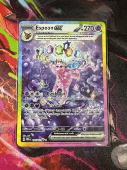 Espeon ex 155/131 Prismatic Evolutions Pokemon TCG Minty - Image 1