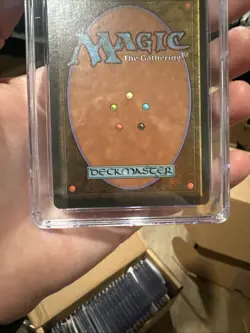 MTG Magic Revised Lord of the Pit CGC 9 Mint Vintage Magic 1994 - Image 5
