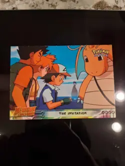 The Invitation #13 Pokemon Topps Mewtwo Strikes Back Movie NM Non-Holo - Image 1