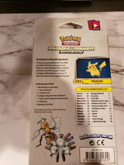 Pokemon XY Evolutions - Pikachu Power Theme Deck Cracked Ice Holo - NEW/SEALED 820650801600 - Image 2