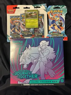 Pokemon TCG - Scarlet And Violet Journey Together ETB, Blister, Booster Pack - Image 1