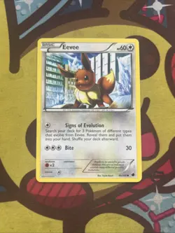Pokemon Eevee 90/116 - Non Holo - BW Plasma Freeze - Excellent - Image 1