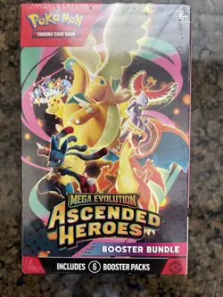 Pokemon - Ascended Heroes - Booster Bundle - Factory Sealed - Image 2
