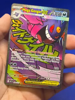 Pokemon Ascended Heroes Mega Gengar ex 269/217 Mega Attack Rare MAR NM - Image 2