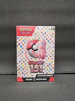 Pokemon TCG Scarlet & Violet 151 Booster Bundle Sealed New (6 packs) - Image 1