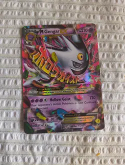 Pokemon TCG M Gengar EX Black Star Promo Shiny Holo - Image 1