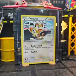 Meowth Next Destinies Pokemon TCG 80/99 Black & White 4 Common - Image 3