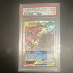 Pokemon Greninja & Zoroark GX Unbroken Bonds #107 Holo PSA 9 2019 English - Image 3