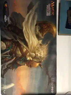 Ultra Pro MTG Grand Prix Portland 2014 Ajani Steadfast Playmat - Image 1