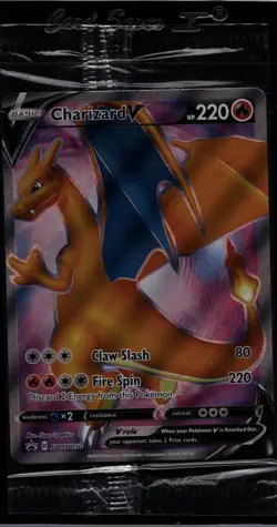 Charizard V SWSH050 SEALED Holo Promo Sword & Shield Promo Pokemon Near Mint - Image 1