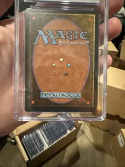 MTG Magic Revised Lord of the Pit CGC 9 Mint Vintage Magic 1994 - Image 5