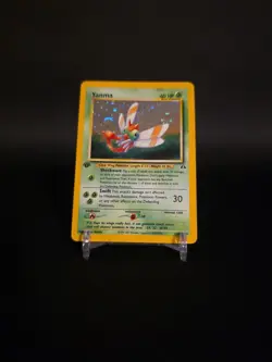 Pokemon: Yanma 1st Edition #17/75 Holo Rare Neo Discovery 2001 WOTC - NM - Image 2