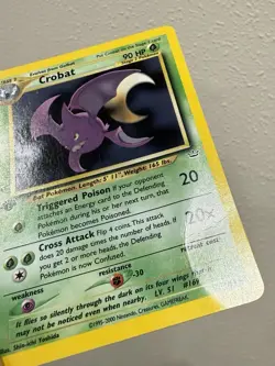 Crobat DMG 4/64 - 1st Edition Holo - Neo Revelation - Pokemon - Image 3
