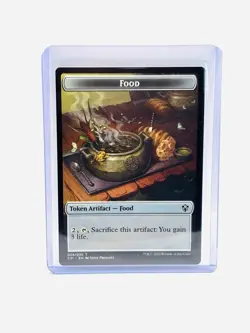MTG, FOOD SAPROLING DOUBLE-SIDED TOKEN Commander 2021 #24 18 C21(MT/NM) - Image 1