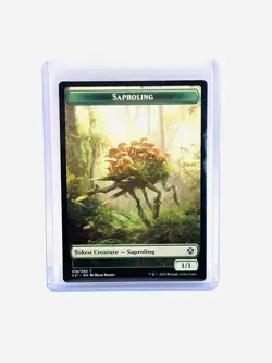 MTG, FOOD SAPROLING DOUBLE-SIDED TOKEN Commander 2021 #24 18 C21(MT/NM) - Image 2