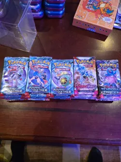 pokemon booster pack lot 53 Packs Total Sealed! Great For RIP N SHIP streams! - Image 1
