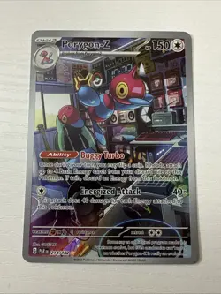 Porygon-Z 214/182 Illustration Rare Paradox Rift Pokemon Near Mint - Image 1