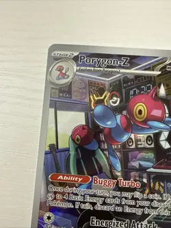 Porygon-Z 214/182 Illustration Rare Paradox Rift Pokemon Near Mint - Image 5