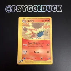 Quilava 91/165 Uncommon WOTC Expedition Pokemon A29 - Image 1
