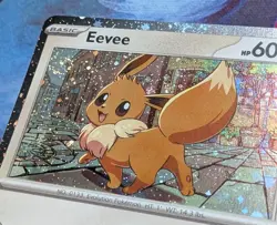 Eevee *2 GALAXY SWIRLS* #200 (Black Star Promo) SVP Cosmos Holo - Pokemon NM - Image 1