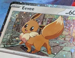Eevee *2 GALAXY SWIRLS* #200 (Black Star Promo) SVP Cosmos Holo - Pokemon NM - Image 2