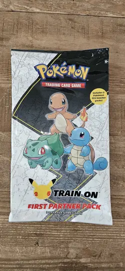 Pokemon TCG Celebrations 25th Anniversary First Partner Pack (2021, Kanto) - Image 1