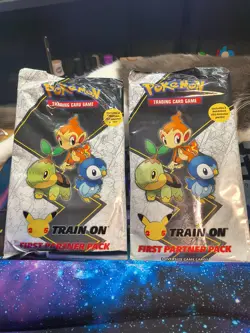 Pokemon First Partner Pack Sinnoh (X2) - 25th Anniversary - Brand New Sealed - Image 1
