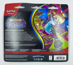 Pokemon Phantasmal Flames 3-Pack Blister Sneasel Promo New Factory Sealed - Image 2