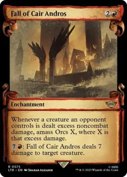 Fall of Cair Andros (Showcase Scrolls) - Near Mint MTG - Image 1