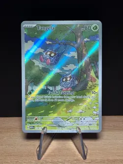 Tangela - 178/165 Illustration Rare Scarlet and Violet 151 Pokemon TCG NM - Image 1