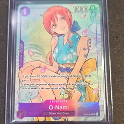 Bandai O-Nami OP05-062 Uncommon Blocker Holo Character One Piece CCG ENG - Image 1