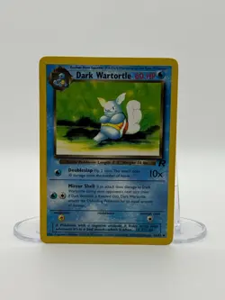Dark Wartortle 46/82 Team Rocket Uncommon NM WOTC Pokemon Card - Image 1