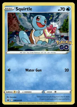 EX-NM SWSH: Sword & Shield Promo Cards Squirtle Promo SWSH233 Pokemon TCG - Image 1
