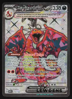 Charizard ex - 215/197 - Hyper Rare - Obsidian Flames - Pokemon Card - (5) - Image 1