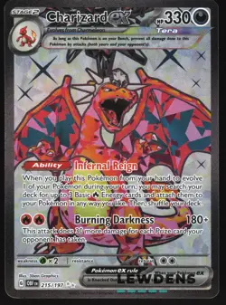 Charizard ex - 215/197 - Hyper Rare - Obsidian Flames - Pokemon Card - (4) - Image 1