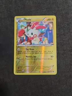 Plusle 47/113 Pokemon Card Reverse Holo Foil Uncommon Mint - Image 1