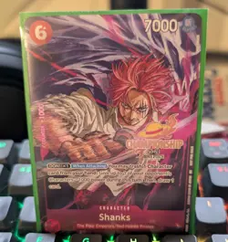Shanks (CS 25-26 Event Pack) P-083 One Piece Promotion Cards Foil - Image 1