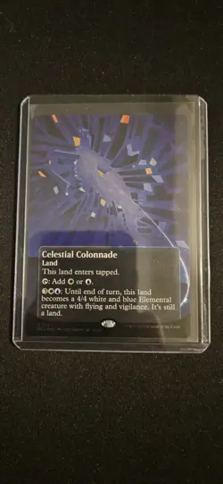 MTG - Celestial Colonnade - Borderless Galaxy Foil #0142 - Edge of Eternities SS - Image 1