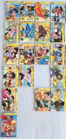 SUPER STREET FIGHTER 2 CARDDASS CARDS VINTAGE JAPAN BANDAI 1993 RARE SET TCG/CCG - Image 3