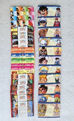 SUPER STREET FIGHTER 2 CARDDASS CARDS VINTAGE JAPAN BANDAI 1993 RARE SET TCG/CCG - Image 5