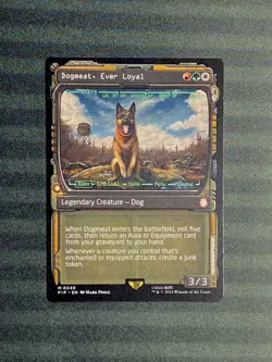 Dogmeat, Ever Loyal Showcase M 0340 Fallout PIP MTG NM - Image 1