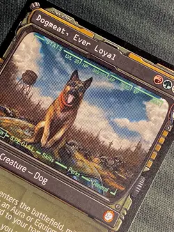 Dogmeat, Ever Loyal Showcase M 0340 Fallout PIP MTG NM - Image 4